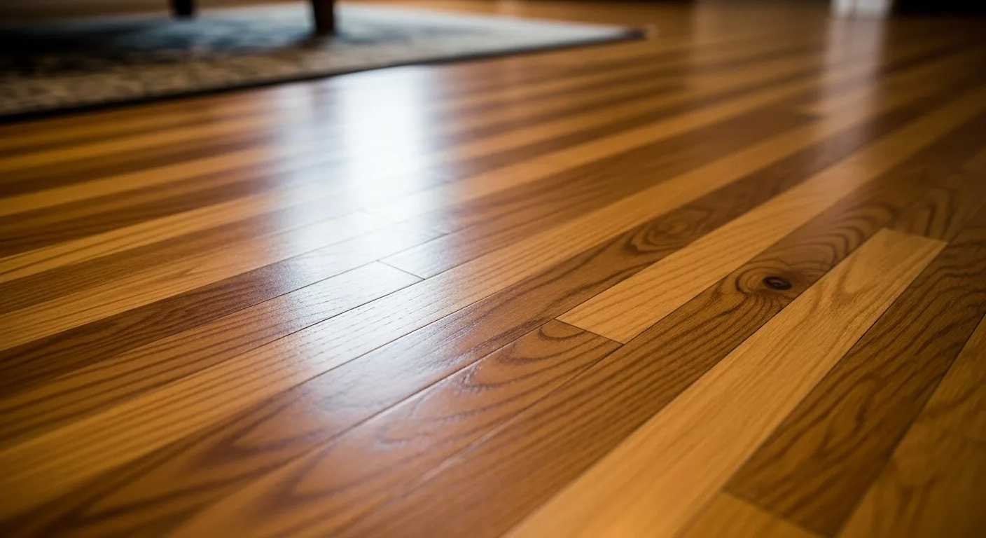 hardwood floor close-up CT home