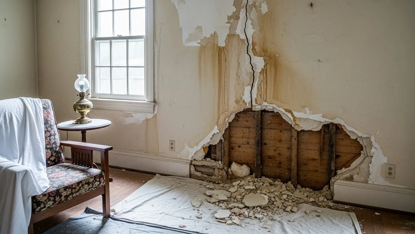 drywall repair signs