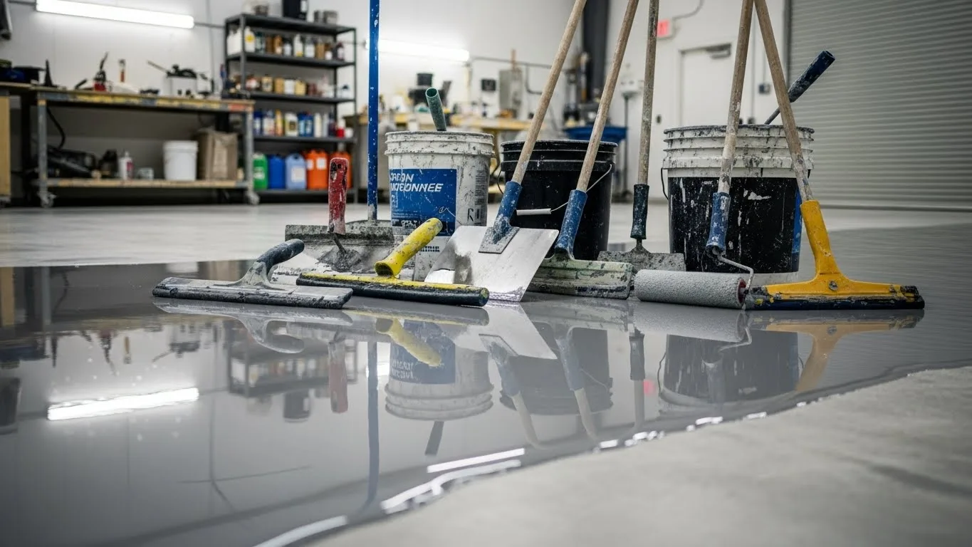 epoxy garage floor