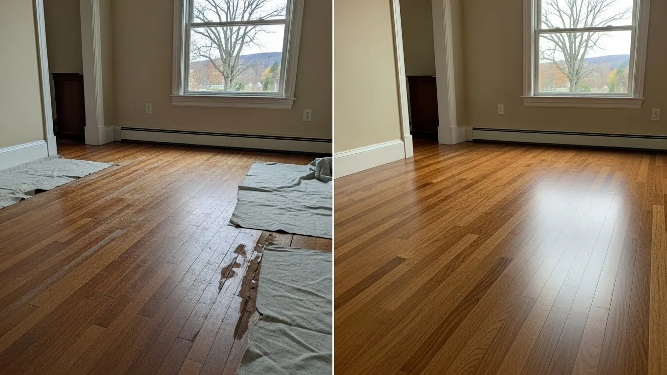 Hardwood floor maintenance 1