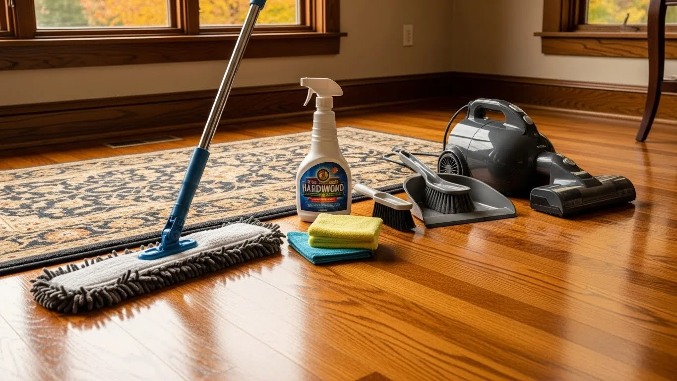 Hardwood floor maintenance 3