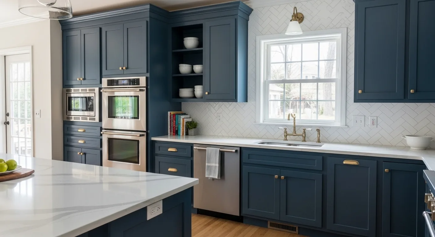 paint vs replace cabinets6