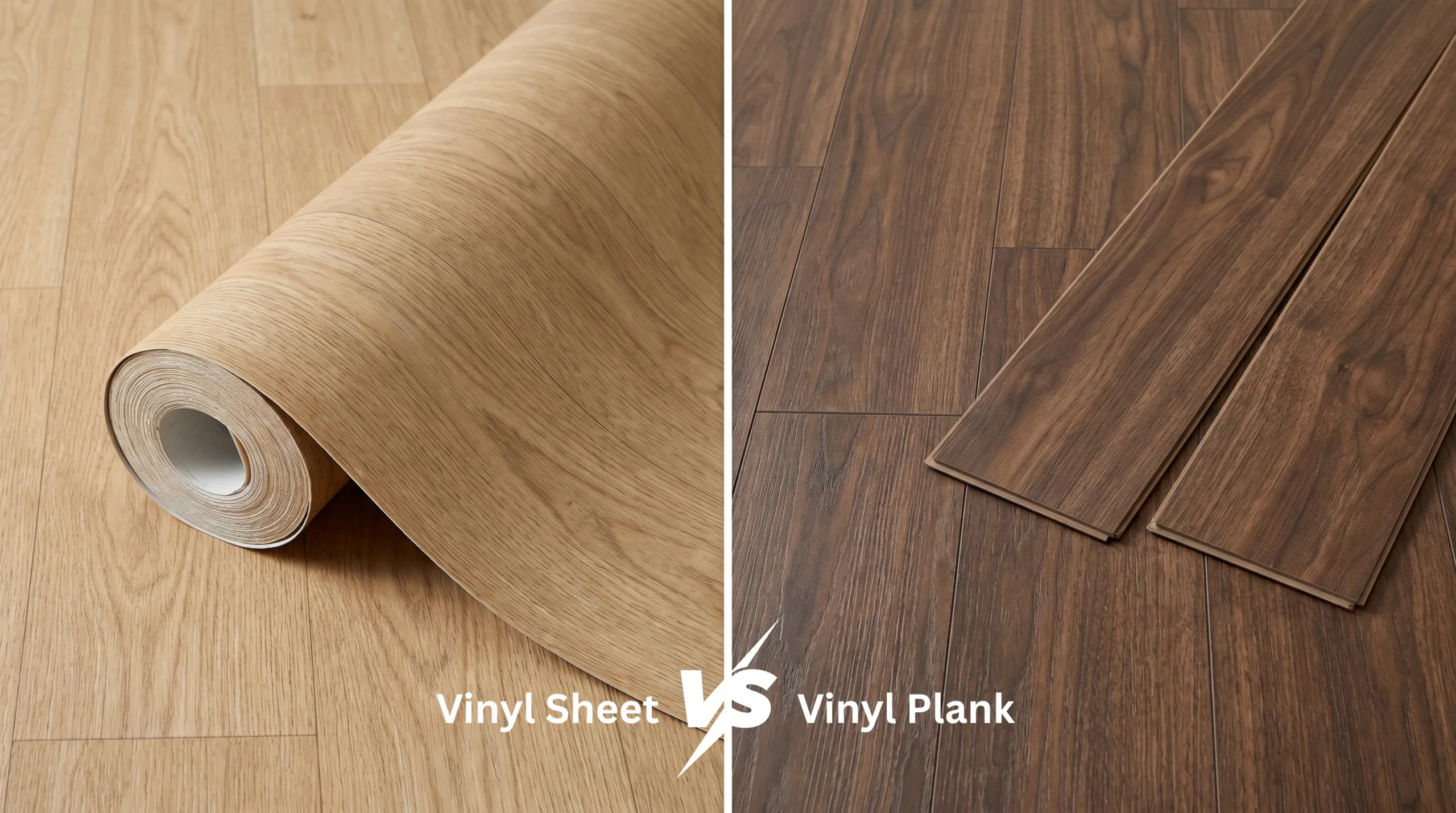 Vinyl Plank vs Sheet Vinyl