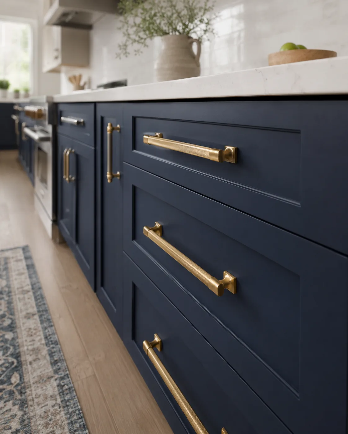 8. Oversized Drawer Pulls